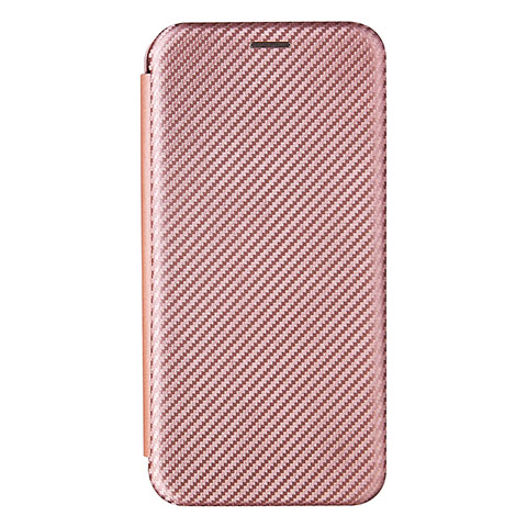 Funda de Cuero Cartera con Soporte Carcasa L07Z para Samsung Galaxy A05s Oro Rosa