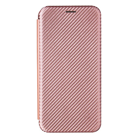 Funda de Cuero Cartera con Soporte Carcasa L07Z para Samsung Galaxy A15 4G Oro Rosa