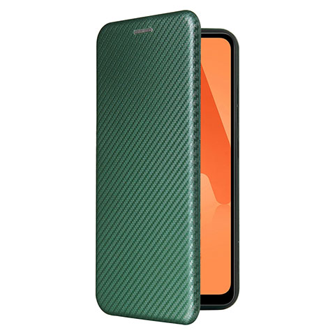 Funda de Cuero Cartera con Soporte Carcasa L07Z para Samsung Galaxy A32 4G Verde