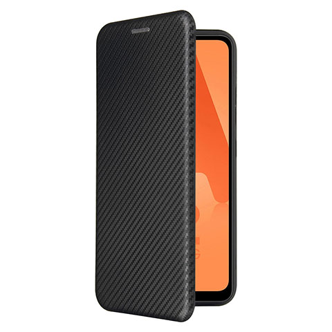 Funda de Cuero Cartera con Soporte Carcasa L07Z para Samsung Galaxy M32 5G Negro