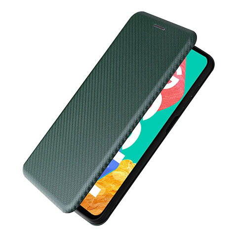 Funda de Cuero Cartera con Soporte Carcasa L07Z para Samsung Galaxy M33 5G Verde