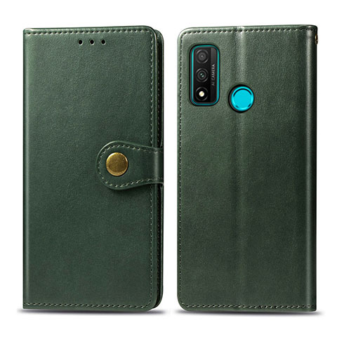 Funda de Cuero Cartera con Soporte Carcasa L08 para Huawei Nova Lite 3 Plus Verde