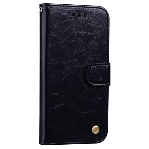 Funda de Cuero Cartera con Soporte Carcasa L08 para Huawei P20 Pro Negro