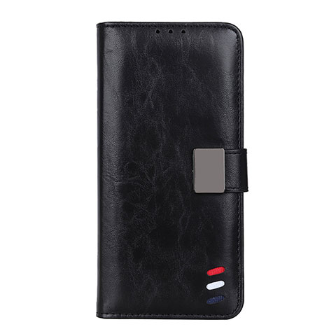 Funda de Cuero Cartera con Soporte Carcasa L08 para Realme V15 5G Negro