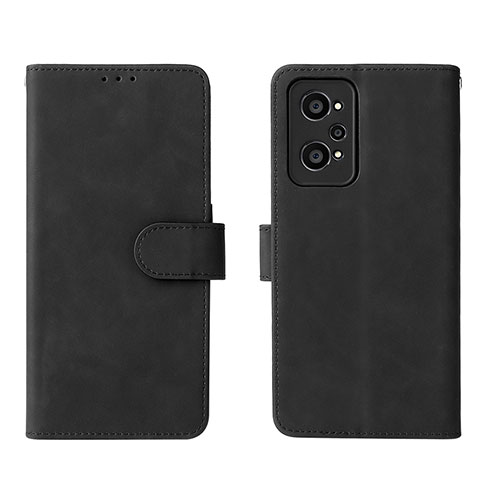 Funda de Cuero Cartera con Soporte Carcasa L08Z para Realme GT Neo2 5G Negro