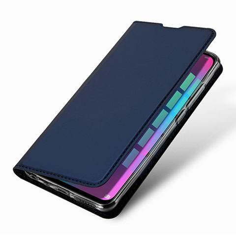 Funda de Cuero Cartera con Soporte Carcasa L09 para Huawei Honor 10 Lite Azul