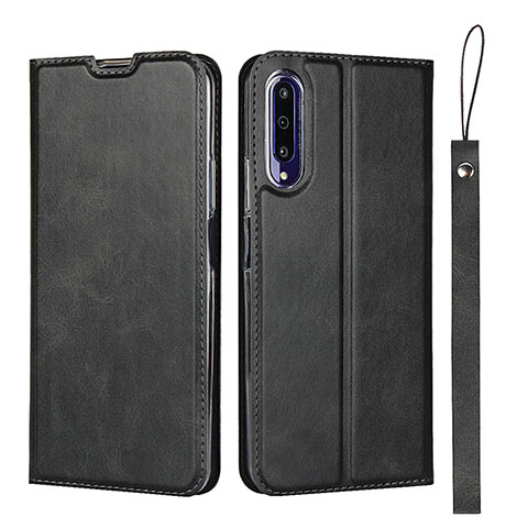 Funda de Cuero Cartera con Soporte Carcasa L09 para Huawei Honor 9X Pro Negro