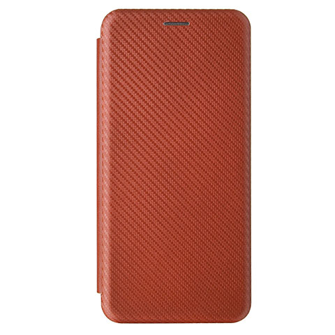 Funda de Cuero Cartera con Soporte Carcasa L09Z para Samsung Galaxy A02s Marron