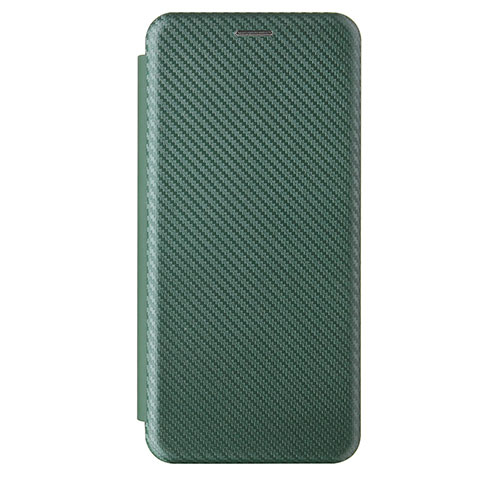 Funda de Cuero Cartera con Soporte Carcasa L09Z para Samsung Galaxy F02S SM-E025F Verde