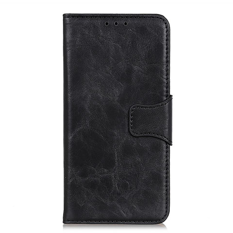 Funda de Cuero Cartera con Soporte Carcasa L10 para Huawei Nova 6 SE Negro