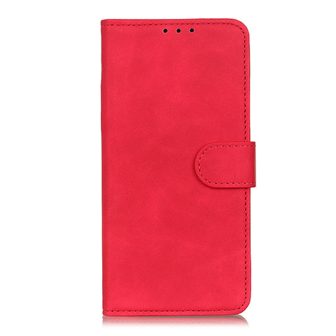 Funda de Cuero Cartera con Soporte Carcasa L10 para Oppo A11s Rojo