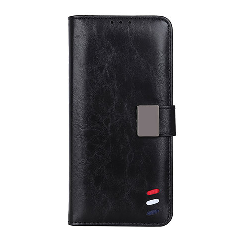 Funda de Cuero Cartera con Soporte Carcasa L10 para Realme Q2 5G Negro