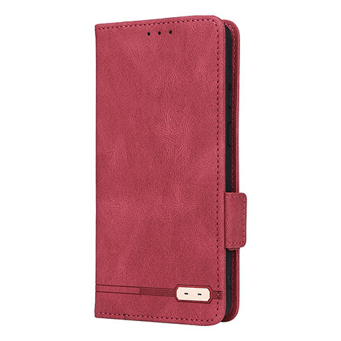 Funda de Cuero Cartera con Soporte Carcasa L10Z para Samsung Galaxy A33 5G Rojo