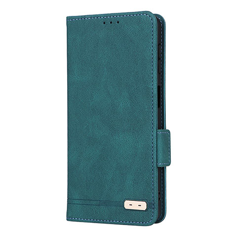 Funda de Cuero Cartera con Soporte Carcasa L10Z para Samsung Galaxy M32 5G Verde