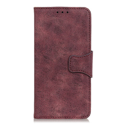 Funda de Cuero Cartera con Soporte Carcasa L11 para Huawei Nova 7i Rojo Rosa