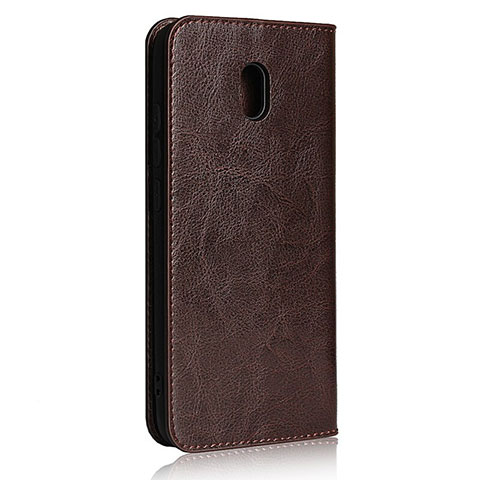 Funda de Cuero Cartera con Soporte Carcasa L11 para Xiaomi Redmi 8A Marron