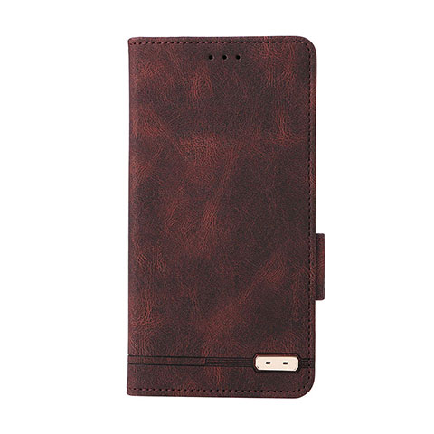 Funda de Cuero Cartera con Soporte Carcasa L11Z para Samsung Galaxy A22 5G Marron