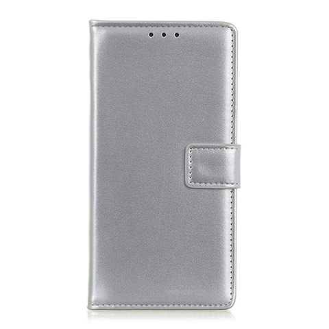 Funda de Cuero Cartera con Soporte Carcasa L12 para Huawei Mate 40 Lite 5G Plata