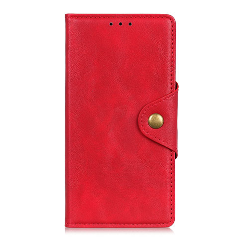 Funda de Cuero Cartera con Soporte Carcasa L12 para Xiaomi Mi 10 Ultra Rojo