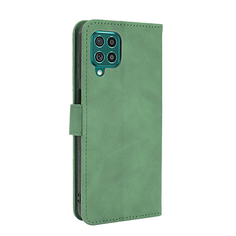 Funda de Cuero Cartera con Soporte Carcasa L12Z para Samsung Galaxy F62 5G Verde