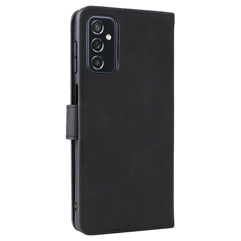 Funda de Cuero Cartera con Soporte Carcasa L12Z para Samsung Galaxy M52 5G Negro