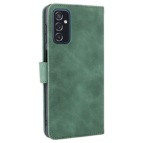 Funda de Cuero Cartera con Soporte Carcasa L12Z para Samsung Galaxy M52 5G Verde