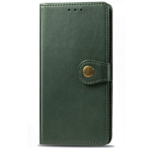 Funda de Cuero Cartera con Soporte Carcasa L14 para Huawei P Smart Pro (2019) Verde