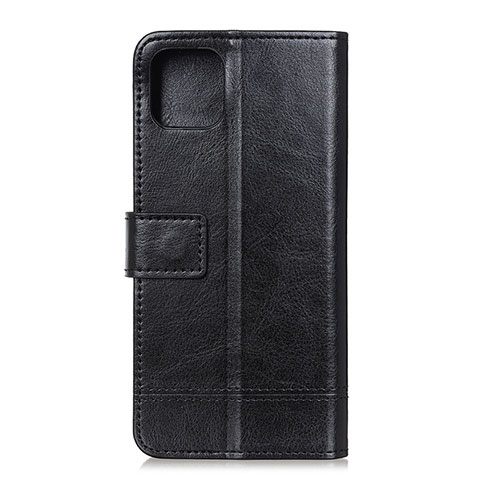 Funda de Cuero Cartera con Soporte Carcasa L15 para Huawei Honor 30S Negro