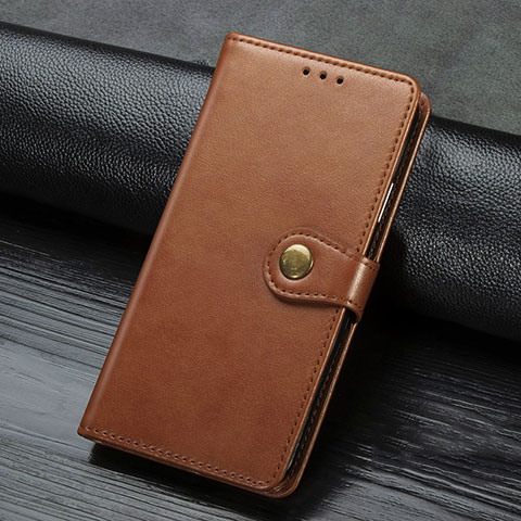 Funda de Cuero Cartera con Soporte Carcasa L16 para Huawei Honor 9C Marron