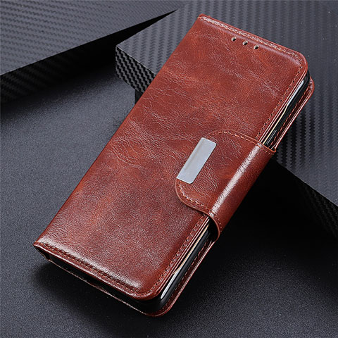 Funda de Cuero Cartera con Soporte Carcasa L16 para Realme Narzo 30 Pro 5G Marron