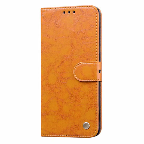 Funda de Cuero Cartera con Soporte Carcasa L16 para Samsung Galaxy A31 Naranja