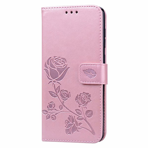 Funda de Cuero Cartera con Soporte Carcasa L17 para Samsung Galaxy A31 Rosa