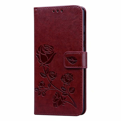 Funda de Cuero Cartera con Soporte Carcasa L17 para Samsung Galaxy A51 5G Marron