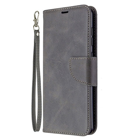 Funda de Cuero Cartera con Soporte Carcasa L18 para Samsung Galaxy A31 Gris