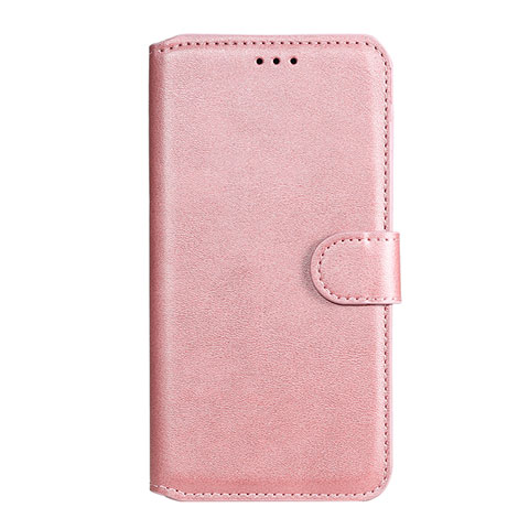 Funda de Cuero Cartera con Soporte Carcasa L19 para Samsung Galaxy A41 Oro Rosa