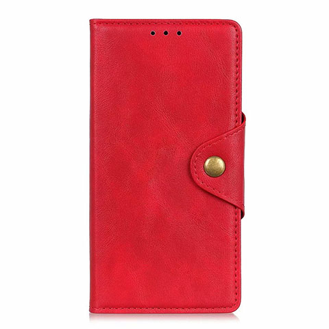 Funda de Cuero Cartera con Soporte Carcasa L26 para Samsung Galaxy A71 4G A715 Rojo