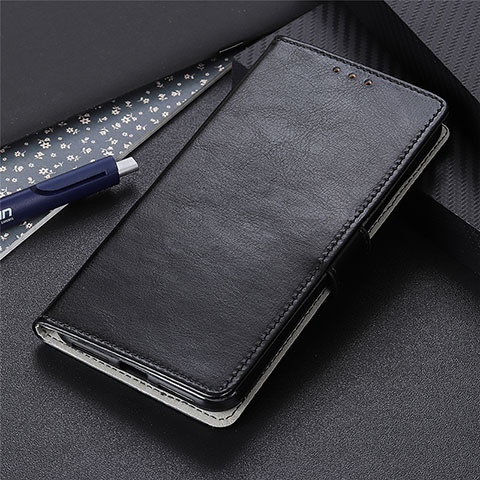 Funda de Cuero Cartera con Soporte Carcasa L27 para Realme C11 Negro