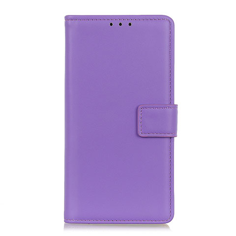 Funda de Cuero Cartera con Soporte Carcasa L28 para Realme C11 Morado