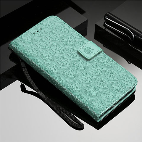 Funda de Cuero Cartera con Soporte Carcasa L28 para Samsung Galaxy A71 5G Verde