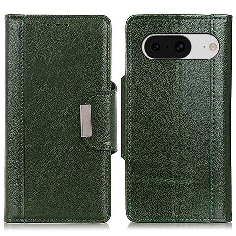 Funda de Cuero Cartera con Soporte Carcasa M01L para Google Pixel 8 5G Verde