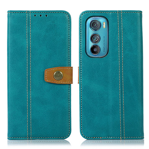 Funda de Cuero Cartera con Soporte Carcasa M01L para Motorola Moto Edge 30 5G Verde