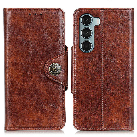 Funda de Cuero Cartera con Soporte Carcasa M01L para Motorola Moto Edge S30 5G Marron