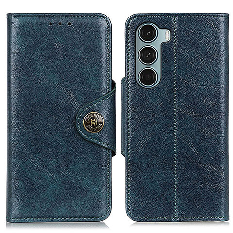 Funda de Cuero Cartera con Soporte Carcasa M01L para Motorola Moto G200 5G Azul