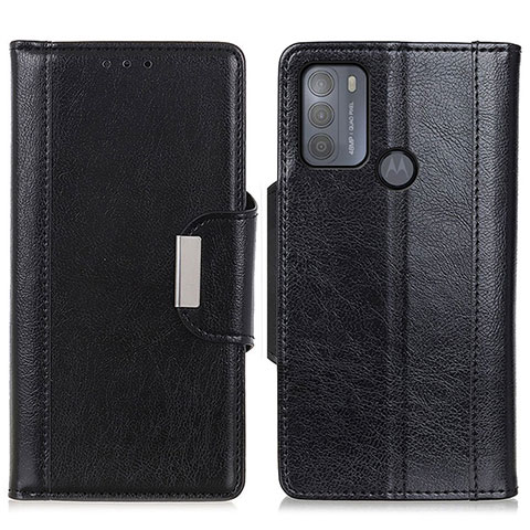 Funda de Cuero Cartera con Soporte Carcasa M01L para Motorola Moto G50 Negro