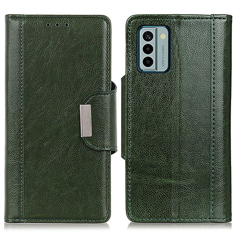 Funda de Cuero Cartera con Soporte Carcasa M01L para Nokia G22 Verde