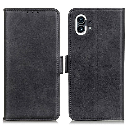 Funda de Cuero Cartera con Soporte Carcasa M01L para Nothing Phone 1 Negro