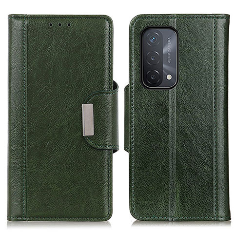 Funda de Cuero Cartera con Soporte Carcasa M01L para OnePlus Nord N200 5G Verde