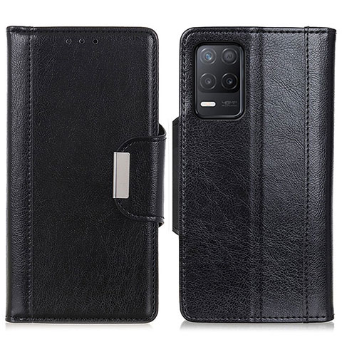 Funda de Cuero Cartera con Soporte Carcasa M01L para Realme 8s 5G Negro