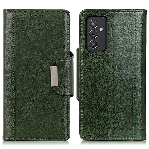 Funda de Cuero Cartera con Soporte Carcasa M01L para Samsung Galaxy A15 5G Verde