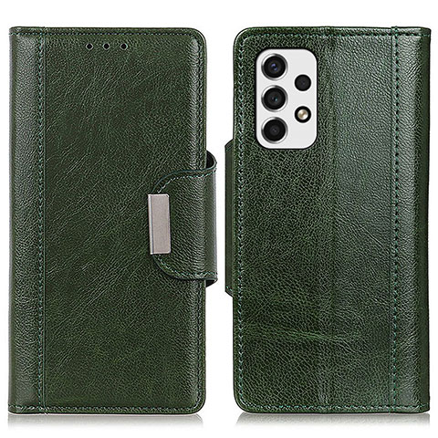 Funda de Cuero Cartera con Soporte Carcasa M01L para Samsung Galaxy A53 5G Verde